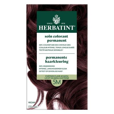 Herbatint 5m licht acajou kast 170 Milliliter - Haarkleuring