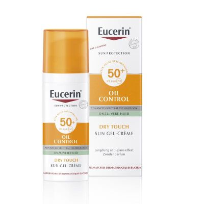Eucerin Sun oil control gel creme SPF 50+ 50 ml - Zonnebrand