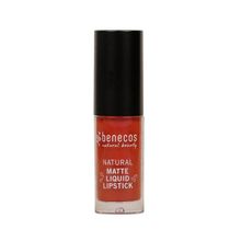 Foto van Benecos Lippenstift liquid mat trust in rust