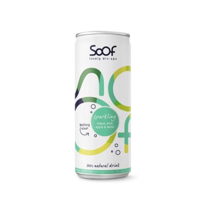 Soof Drinks Sparkling citroen munt & appel