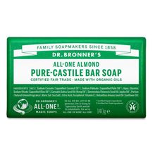 Foto van DR Bronners Barsoap amandel
