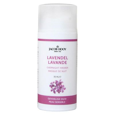 Jacob Hooy Lavendel overnight masker 30 Milliliter - Nachtcreme
