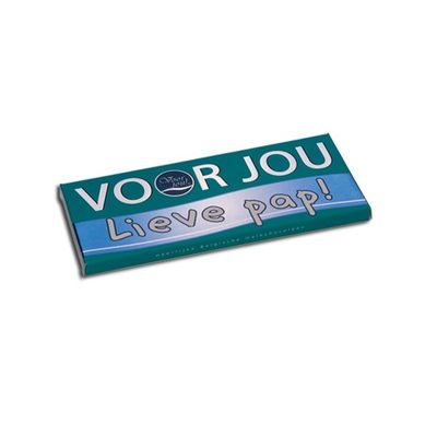 Wensreep melkchocolade voor jou! lieve pap Wensreep melkchocolade voor jou! lieve pap 70 gram - Snoep en chocola