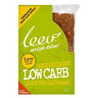 Leev Qrackers lowcarb 3 x 2 stuks bio