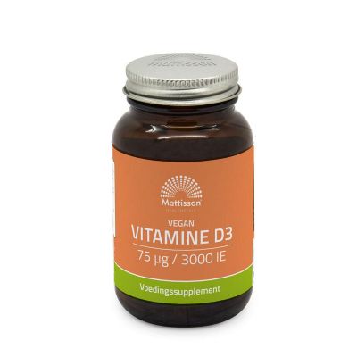 Mattisson Vegan vitamine D3 75mcg