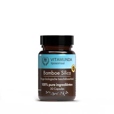 Vitamunda Bamboe silica 30 vegicaps - Overige vitaminen/mineralen