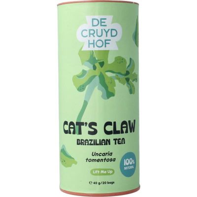 Foto van Cruydhof Thee cats claw / uncaria tomentosa