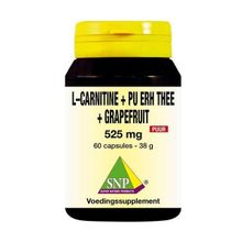 Foto van SNP L Carnitine pu erh grapefruit