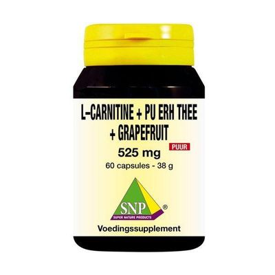 SNP L Carnitine pu erh grapefruit