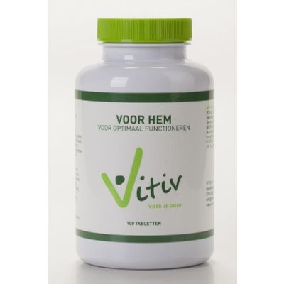 Vitiv Voor hem 100 tabletten - Overige vitaminen/mineralen