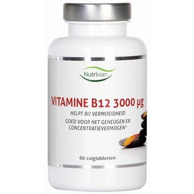 Nutrivian Vitamine B12 methylcobalamine 3 mg