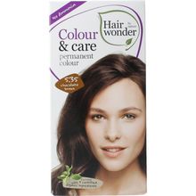 Foto van Hairwonder Colour & Care 5.35 chocolate brown