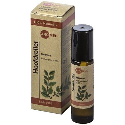 Aromed Megrana hoofdroller Aromed Megrana hoofdroller 10 Milliliter - Etherische olie