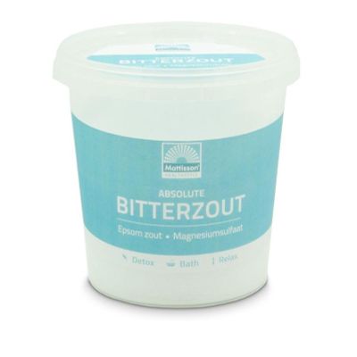 Mattisson Bitterzout epsom zout magnesiumsulfaat 650 gram - Overige vitaminen/mineralen