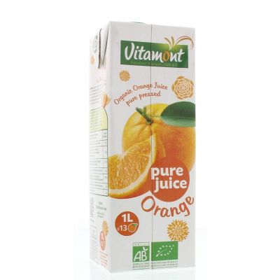 Vitamont Puur sinaasappelsap pak bio