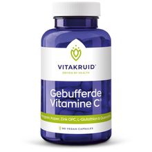 Vitakruid Gebufferde Vitamine C 1000 Foto van Vitakruid Gebufferde Vitamine C 1000