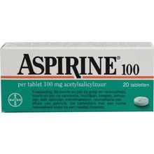 Foto van Aspirine 100 mg