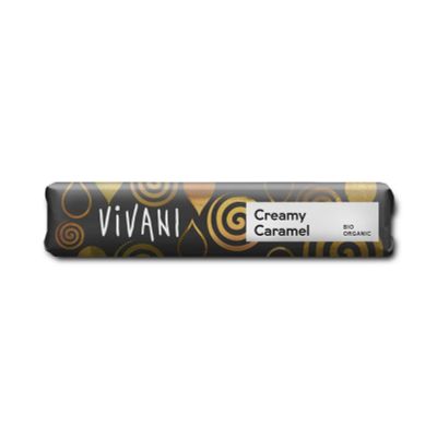 Vivani Chocolate To Go creamy caramel Vivani Chocolate To Go creamy caramel 40 gram - Snoep en chocola