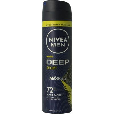 Nivea Men deospray deep sport Nivea Men deospray deep sport 150 Milliliter - Deodorant