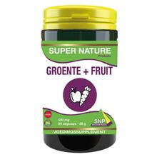 Foto van SNP Groente & fruit 500 mg puur