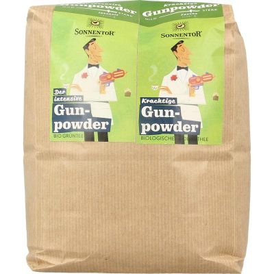 Sonnentor Gunpowder groene thee los Sonnentor Gunpowder groene thee los 1 kilogram - Thee