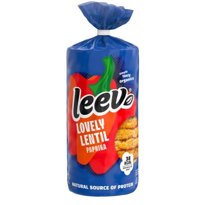Leev Lovely lentil cakes paprika bio Leev Lovely lentil cakes paprika bio 117 gram - Koek