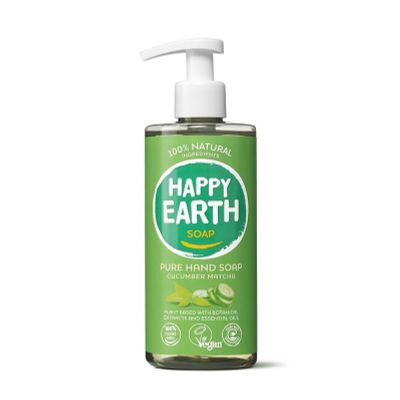 Happy Earth Pure hand soap cucumber matcha