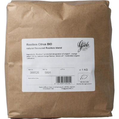 Foto van Geels Rooibos citrus bio