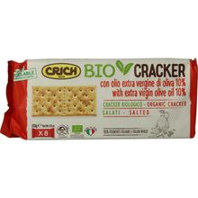 Foto van Crich Crackers olijfolie met zout rood