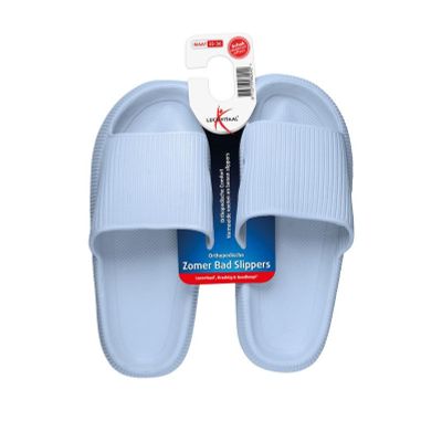 Lucovitaal orthopedische badslipper 35-36 blauw