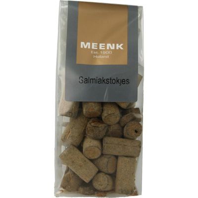 Meenk Salmiak stokjes 150 gram - Snoep en chocola