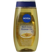 Foto van Nivea Natural douche olie verzorgend