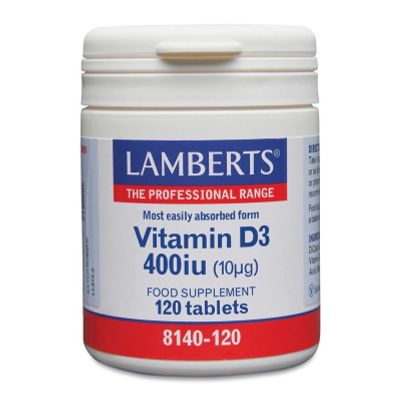 Lamberts Vitamine D 400IE 10 mcg 120 tabletten - Vitamine enkel