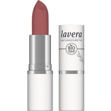 Foto van Lavera Lipstick velvet matt berry nude 01 bio