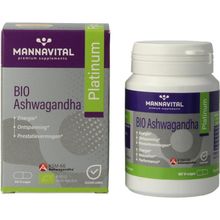 Foto van Mannavital Ashwagandha platinum bio