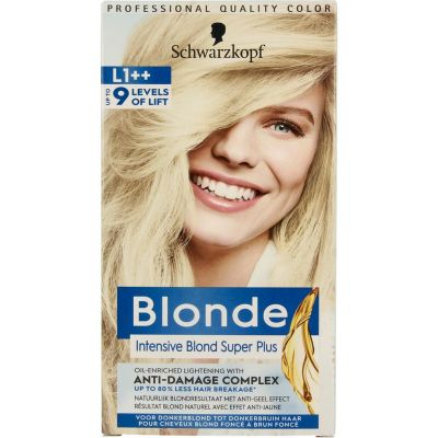 Schwarzkopf Blonde haarverf intensive bond super plus L1++