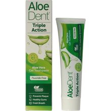 Foto van Optima Aloe dent aloe vera tandpasta triple action