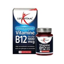 Lucovitaal Vitamine B12 1000 mcg Foto van Lucovitaal Vitamine B12 1000 mcg