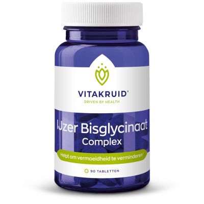 Vitakruid IJzer bisglycinaat complex Foto van Vitakruid IJzer bisglycinaat complex