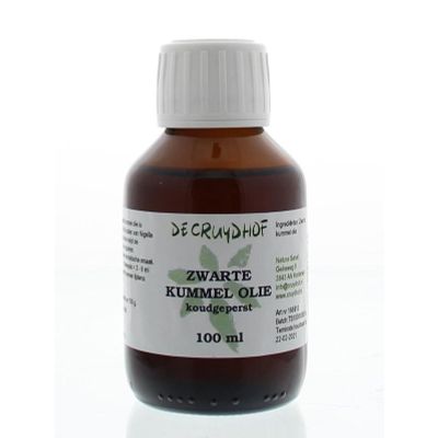 Cruydhof Zwarte kummel olie koudgeperst 100 milliliter - Overige producten