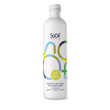 Foto van Soof Drinks Siroop zwarte thee limoen & munt