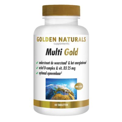 Foto van Golden Naturals Multi Strong Gold
