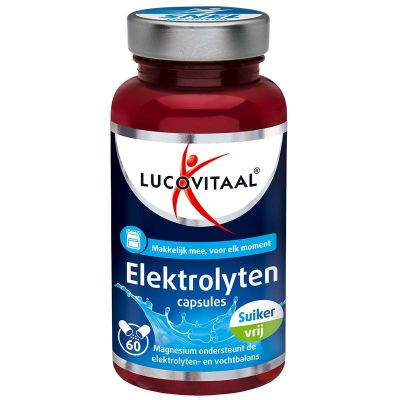 Lucovitaal Elektrolyten capsules 60 capsules - Overige vitaminen/mineralen