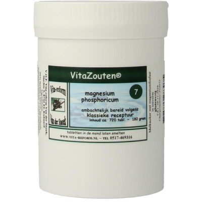 Magnesium phosphoricum VitaZout Nr. 07 720 tabletten - Homeopathische geneesmiddelen
