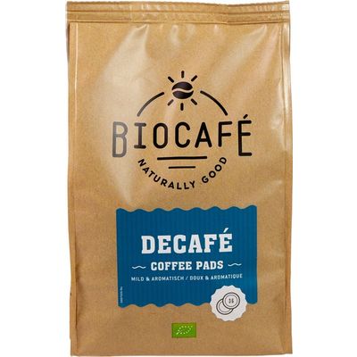 Biocafe Coffee pads caffeinevrij