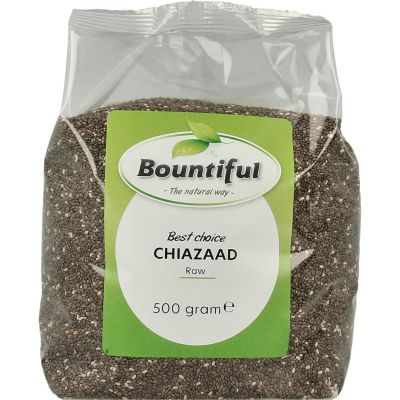 Bountiful Chia zaad 500 gram - Pitten en zaden