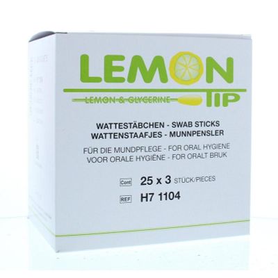Brocacef Lemontip Mediware 10cm 25x3st 75 stuks - Mondhygiene