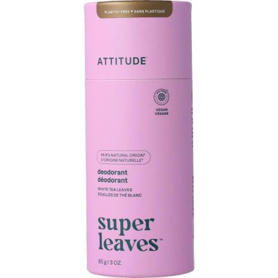 Attitude Super leave deo white tea leaves 85 gram - Deodorant