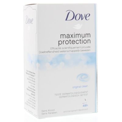 Dove Deodorant max protect original clean