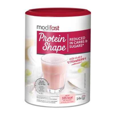 Modifast Milkshake strawberry 420 gram - Maaltijdvervangers